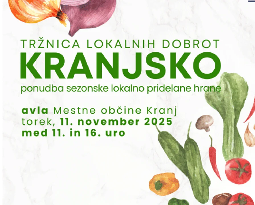 Jesenska tržnica lokalnih dobrot – KRANJSKO