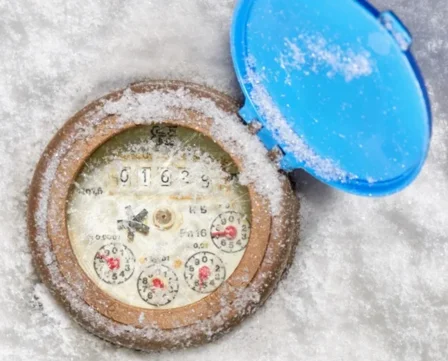 Zaščitimo vodomer pred zmrzaljo