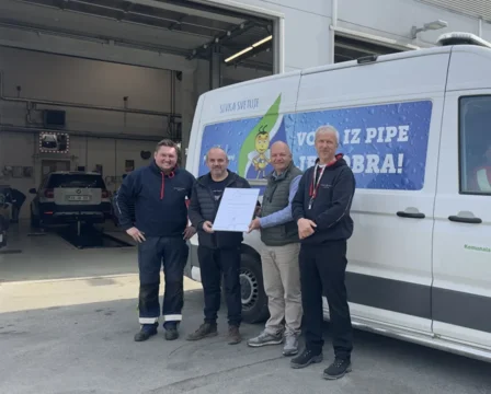 Priznanje za dragoceno sodelovanje s ŠC Škofja Loka