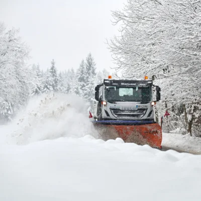 Zimska služba in prevzem soli za posipanje