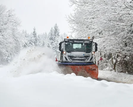 Zimska služba in prevzem soli za posipanje