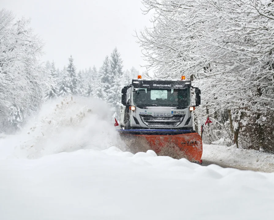 Zimska služba in prevzem soli za posipanje
