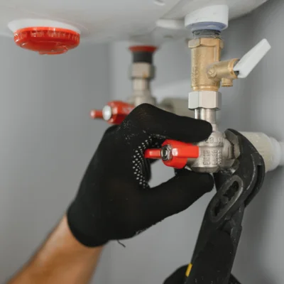 Zakaj pušča varnostni ventil pri grelniku vode?