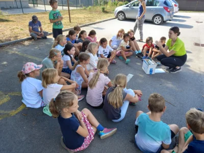 Bili smo na obisku - počitniško varstvo otrok LUK