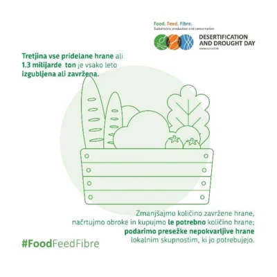 17. junij, svetovni dan boja proti zapuščavljanju in suši