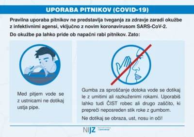 Kakovost vode iz pitnikov - maj 2020