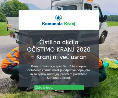 Kranj z okolico je spet čist