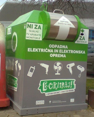 Ulični zbiralniki za stare aparate