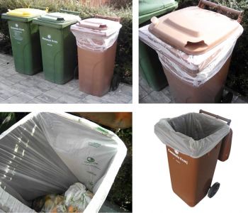 Zaščita rjavega zabojnika in pravilno odlaganje bioloških odpadkov